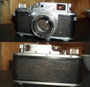 Советский пленочный фотоаппарат Зоркий-3